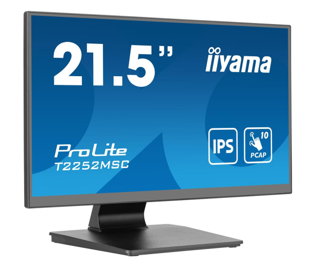 IIYAMA 21.5'' PROLITE T2252MSC-B2 Czarny - 1177662 - zdjęcie 2